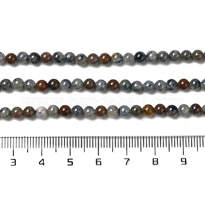 Natürliche Dumortierit-Quarzperlenstränge&nbsp;G-H298-A06-01-1