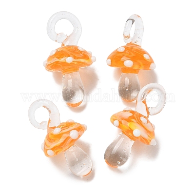Manuelle Bunte Malerei Anhänger & Charms&nbsp;LAMP-M021-01B-1