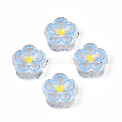 Transparente Acryl Perlen&nbsp;ACRC-S039-03-1
