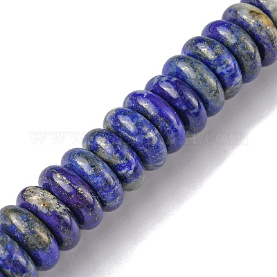 Natürlicher Lapislazuli Perlenstränge&nbsp;G-F743-01E-1