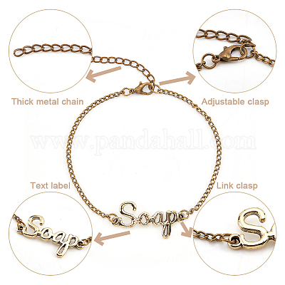 Bracciale in argento con quadrifoglio e zirconi | Gioielli