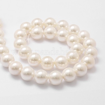 Shell fili di perle perline&nbsp;X-BSHE-L026-03-14mm-1
