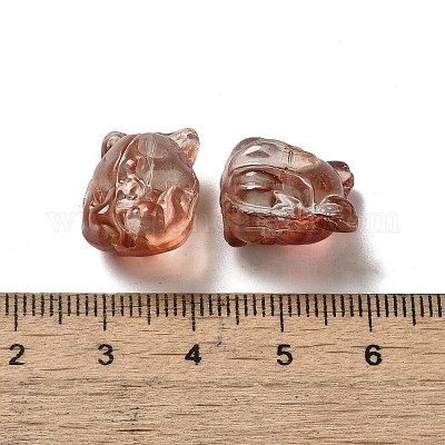Perle di vetro trasparente&nbsp;GLAA-D025-06B-1