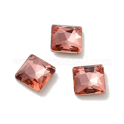 Cabochons de strass en verre&nbsp;RGLA-P037-06A-D262-1