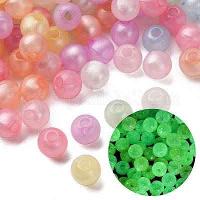 Acquista 40 Pz/20 Pz 8/10mm Colore Della Caramella Acrilico Rotondo Del Distanziatore Sfere Allentate Perline per la Produzione di Gioielli Artigianato Fare Decorazione in Italia a partire da 0.82