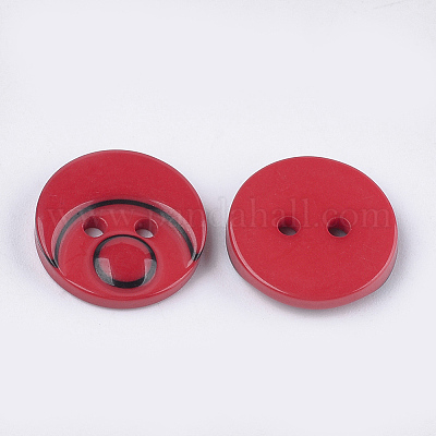 Bottoni di resina&nbsp;BUTT-Q041-06A-07-1
