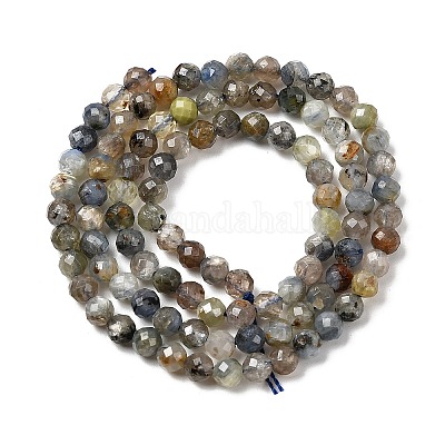 Natürliche kyanite Perlen Stränge&nbsp;G-K366-C04-4mm-1