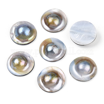 Natürlichen Shell Cabochons&nbsp;PEAR-N020-Q02-1