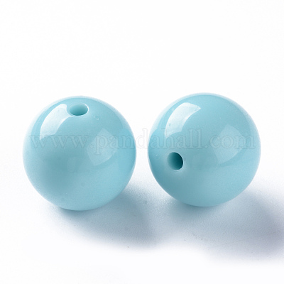 Perles acryliques opaques&nbsp;MACR-S370-C20mm-A07-1