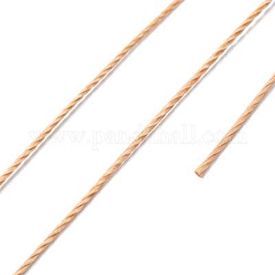 Runde gewachste Polyesterfadenschnur&nbsp;YC-D004-02D-016-1