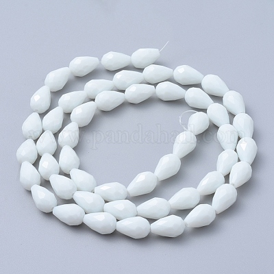 Filo di perline in vetro&nbsp;GLAA-R023-15x10mm-6-1