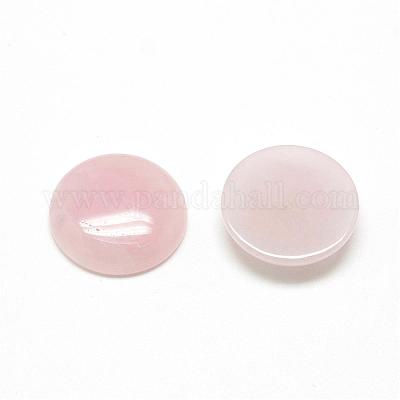 Natürlichen Rosenquarz Cabochon&nbsp;G-R416-10mm-48-1