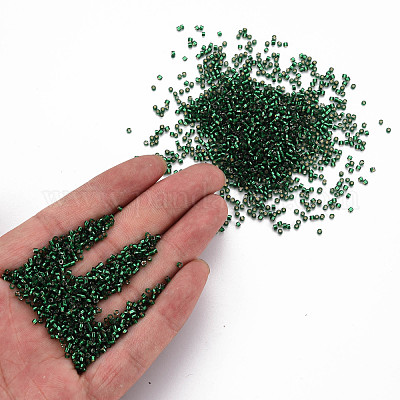 Perles cylindriques en verre&nbsp;SEED-S047-R-012-1