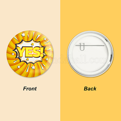 Broche de hojalata&nbsp;JEWB-WH0012-017-1
