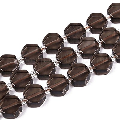 Natürliche Eis Obsidian Perlen Stränge&nbsp;G-P534-A15-02-1