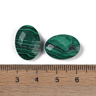 Synthetische Malachit-Cabochons&nbsp;G-O175-15L-01-1