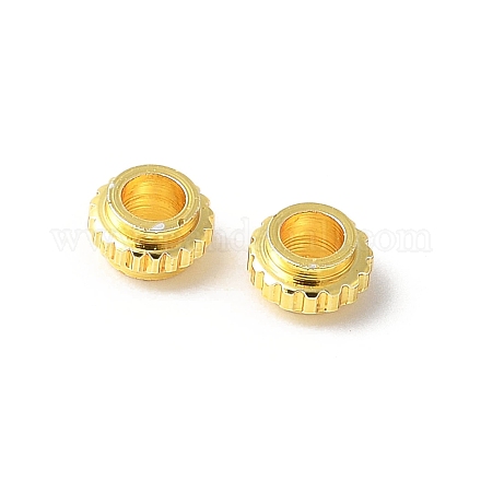 Perline di distanziatore in ottone&nbsp;KK-U067-02G-1