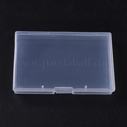 Contenants de perles en plastique transparent CON-WH0019-08-1