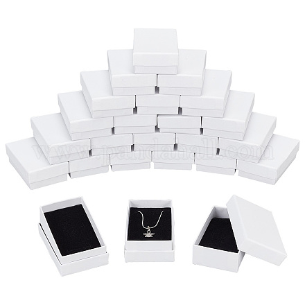 Nbeads Cardboard Jewelry Boxes CBOX-NB0001-27-1