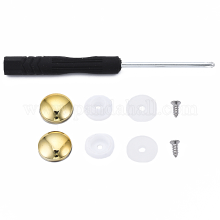 DIY Clothing Button Accessories Set FIND-T066-03A-G-1