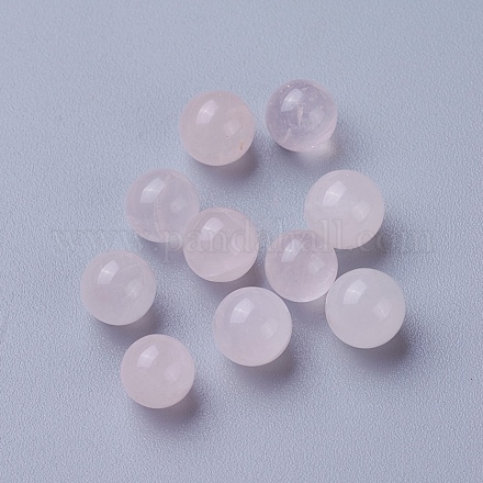 Naturale perle di quarzo rosa G-O184-19-1