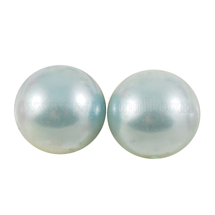 10000pcs cabujones de imitación de perlas de plástico abs SACR-S738-4mm-Z12-1