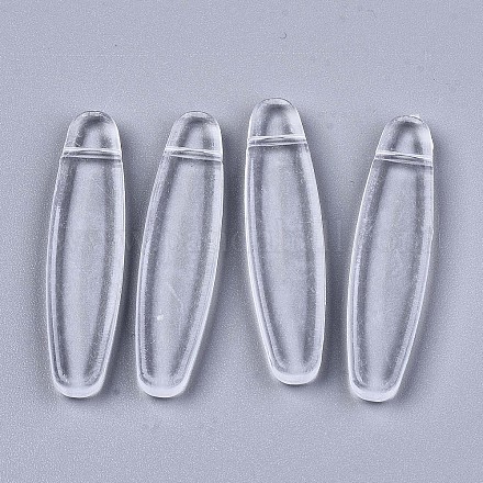 Прозрачные акриловые бусины X-MACR-T036-13-1
