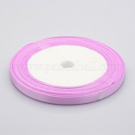 1/4 inch(6mm) Purple Satin Ribbon Wedding Sewing DIY X-RC6mmY045-1