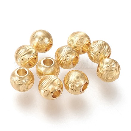 Perles en laiton KK-M213-02B-G-1