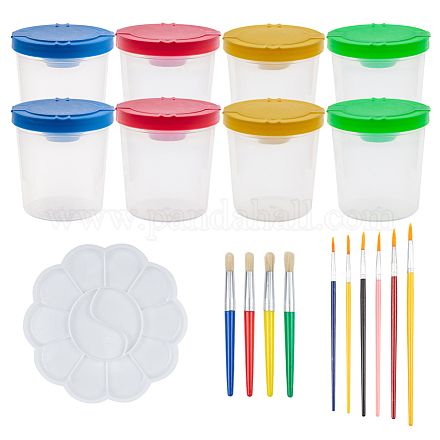 Set di bicchieri per penne in plastica benecreat DIY-BC0001-14-1