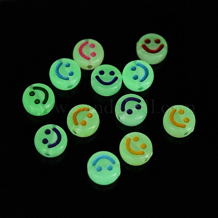 Perles acryliques lumineuses LACR-E012-01B-1