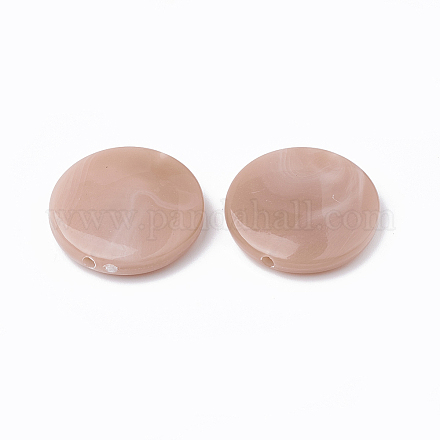 Perles acryliques imitation pierre précieuse JACR-S047-001F-1