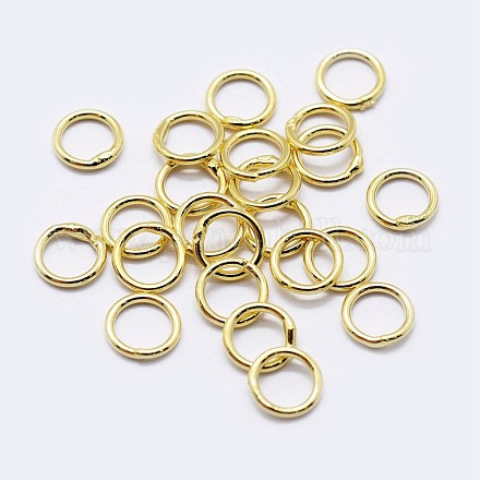 925 anillos redondos de plata esterlina STER-F036-03G-0.7x7-1