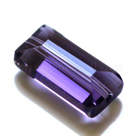 Abalorios de cristal austriaco de imitación SWAR-F081-5x8mm-26-1