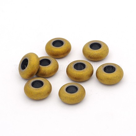 Electroplate Non-magnetic Synthetic Hematite Beads G-J263-10-1