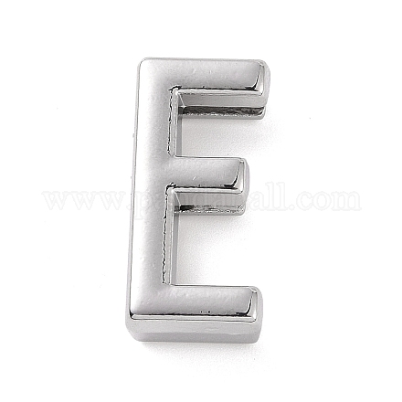 Alloy Letter Slide Charms FIND-A023-17E-1