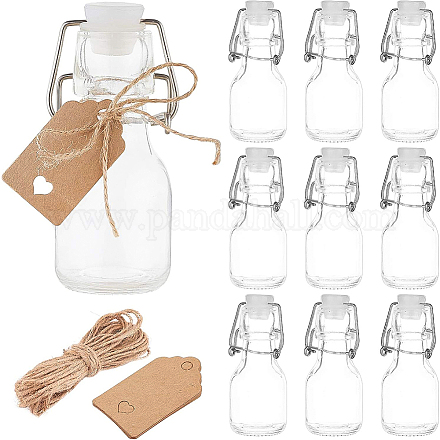 DIY Glas versiegelte Flasche Kits CON-BC0006-33-1