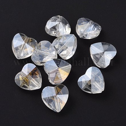 Perles en verre electroplate X-EGLA-Q091-14mm-A18-1