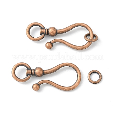 Tibetan Style S Hook Clasps RLF5091Y-1