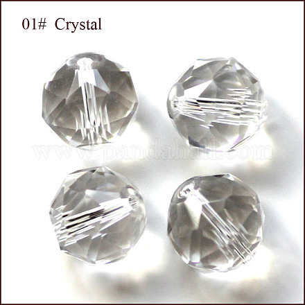 Abalorios de cristal austriaco de imitación SWAR-F066-8mm-01-1