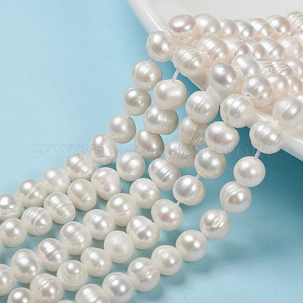 Brins de perles de culture d'eau douce naturelles X-PEAR-S012-53-1