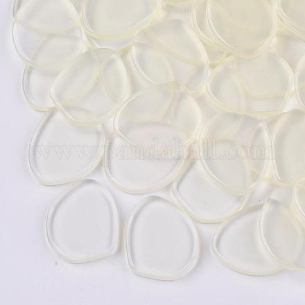 Cabujones de resina transparente CRES-T008-18-1