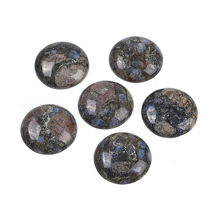 Natürliche Glaukophan-Cabochons G-H1596-FR-25mm-19-1