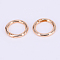 Zinc Alloy Spring Gate Rings, O Rings, Golden, 32.5x3.5mm, Inner Diameter: 23.5mm