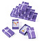 Rectangle Paper Jewelry Storage Gift Boxes with Bowknot, for Necklaces, Rings, Earrings and Pendants, Purple, 8x5x2.8cm