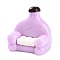 Opaque Resin Decoden Cabochons, Sofa, Lilac, 25x24~24.5x8mm