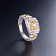 Shegrace 925 anillo de dedo de plata esterlina JR535A-04-3