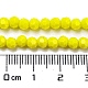 Supports de perles de verre opaques EGLA-A035-P4mm-D04-6