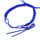 2шт нейлоновый плетеный браслет BJEW-JB07525-07-5