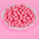 Round Silicone Focal Beads SI-JX0046A-118-3